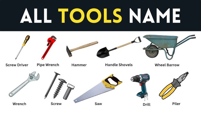 Essential Tools names